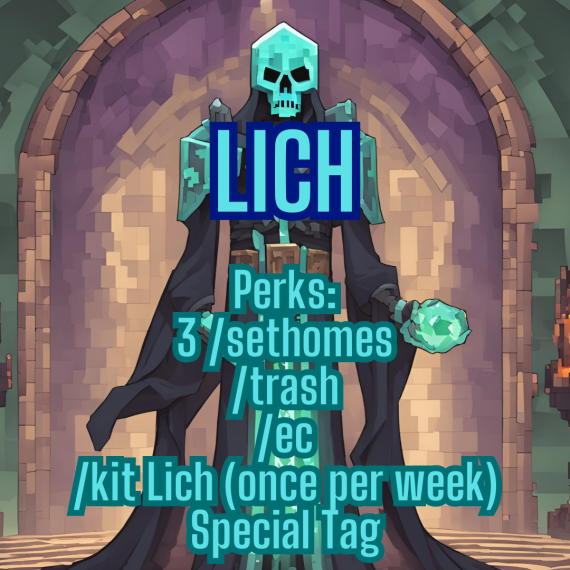 Lich Rank (20% OFF)