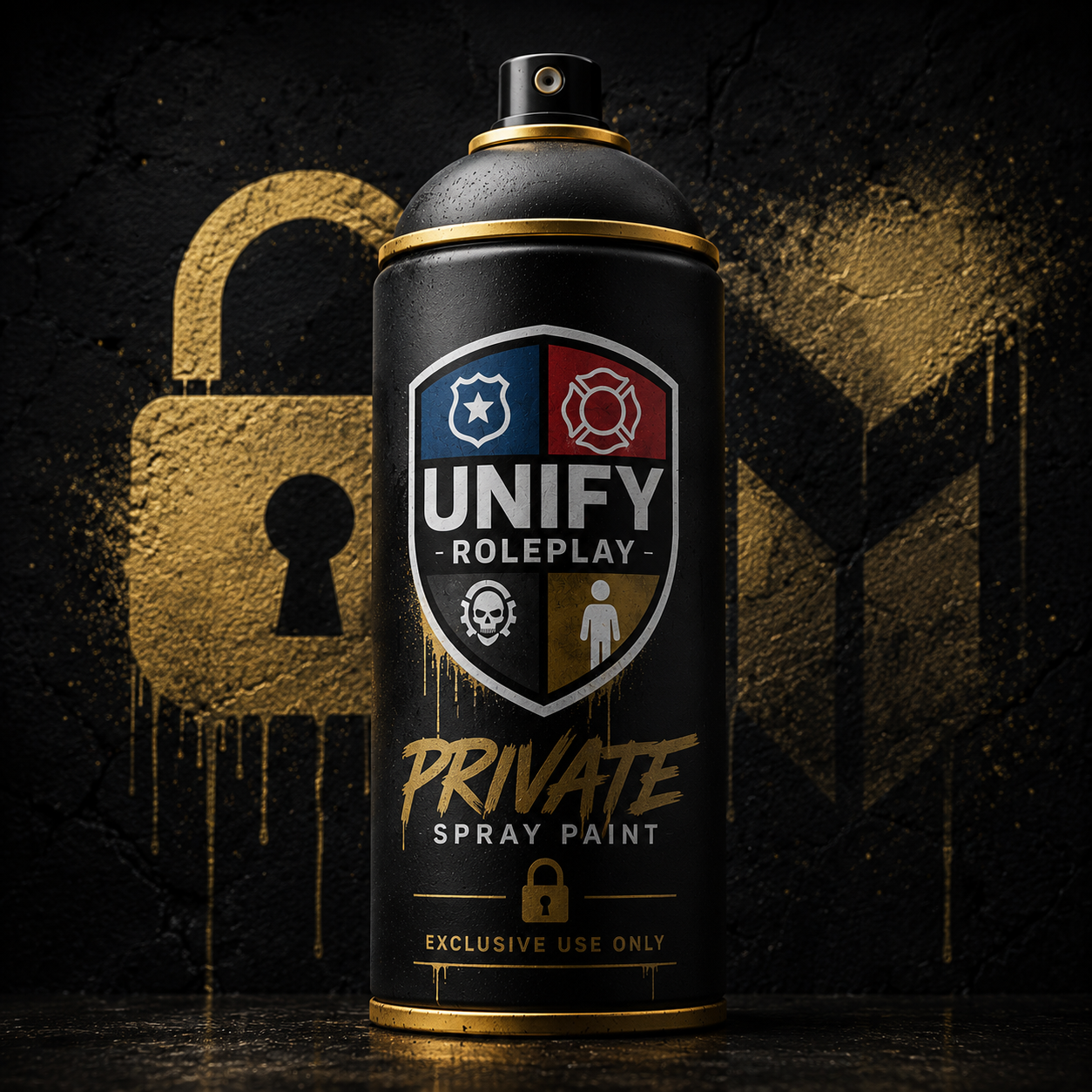 Private Spray Paint / Decal