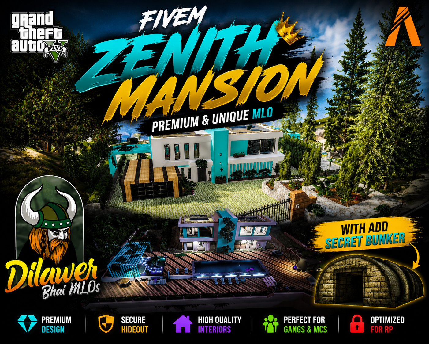 Fivem  Zenith Mansion