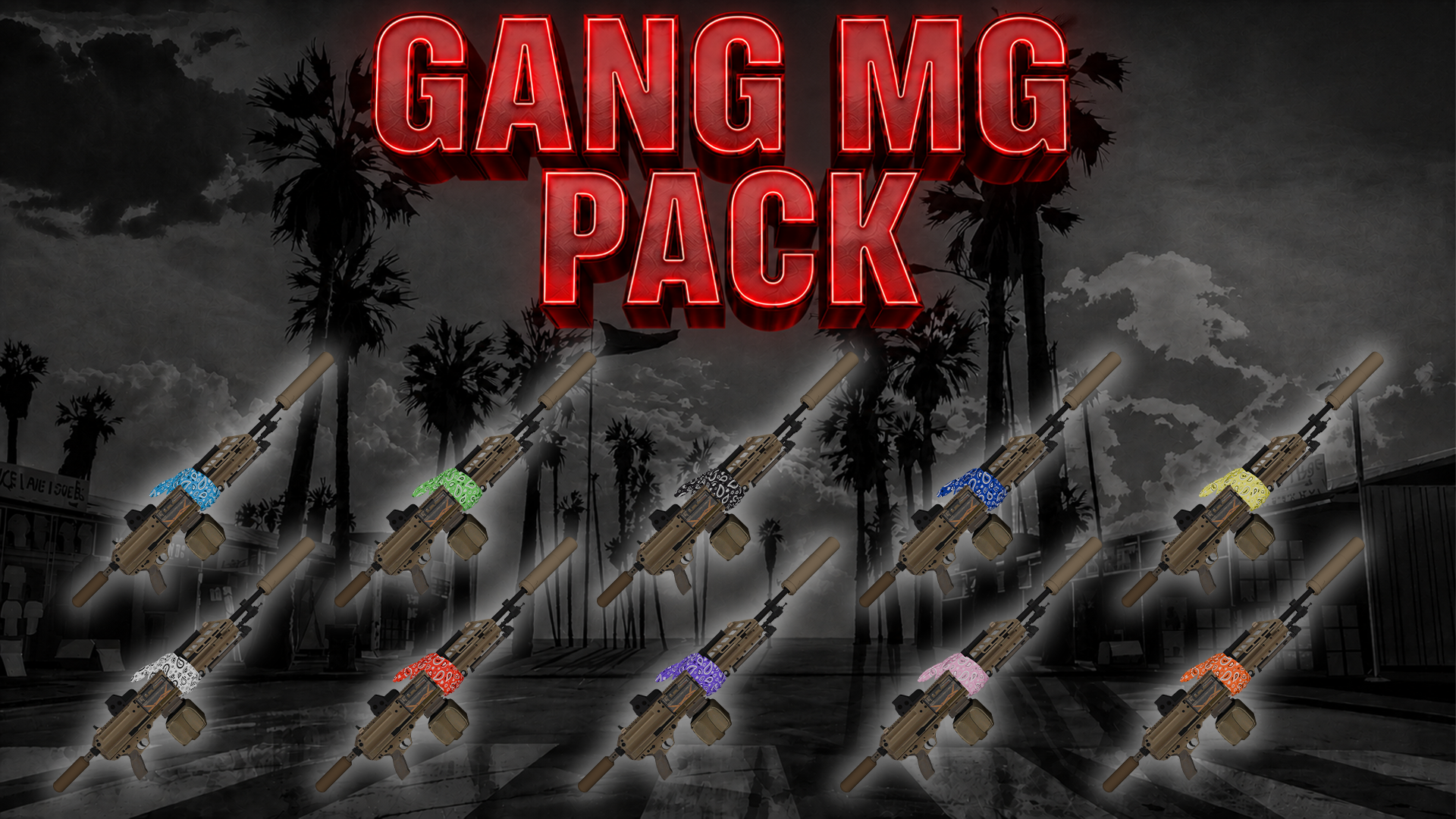 MG GANG PACK (ONE HANDED)