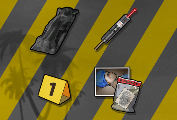 CRIME SCNE item