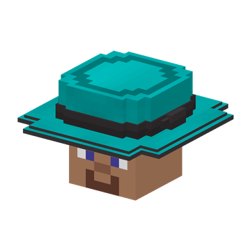 Dark Aqua Fedora Hat