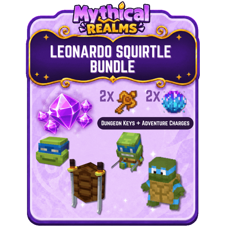 Limited Midweek Leonardo Squirtle Bundle