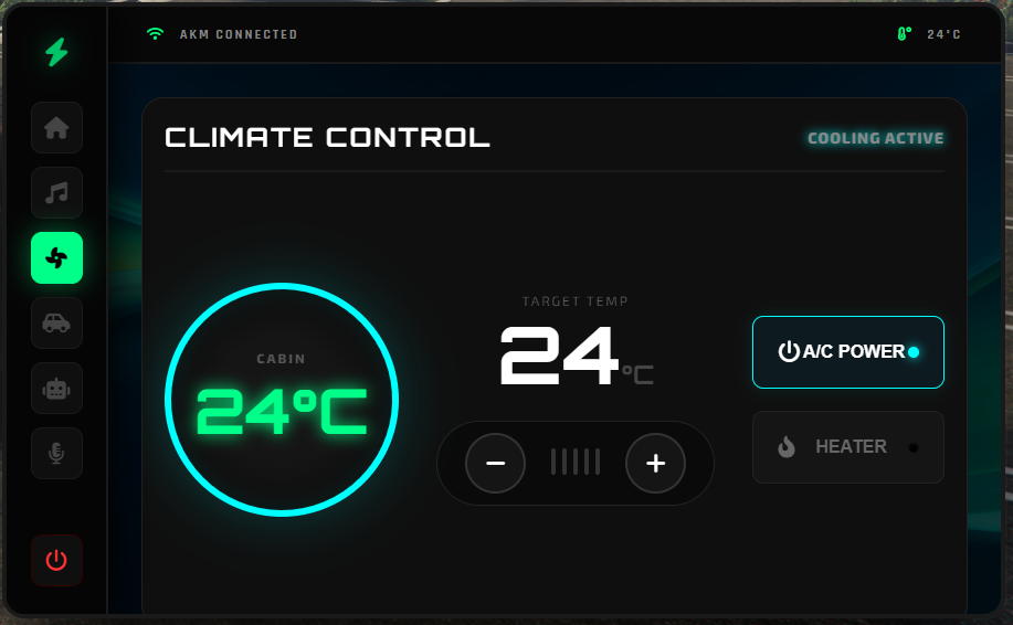 AKM AI Vehicle Player With A/C System (QB, Qbox, ESX)