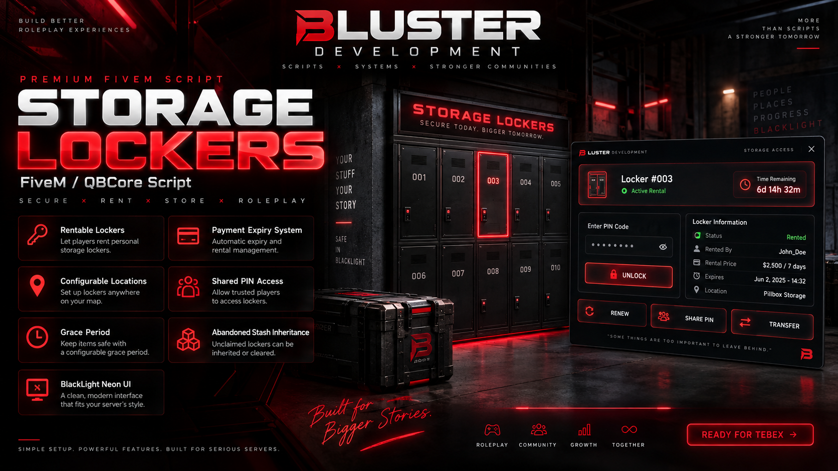 Storage Lockers
