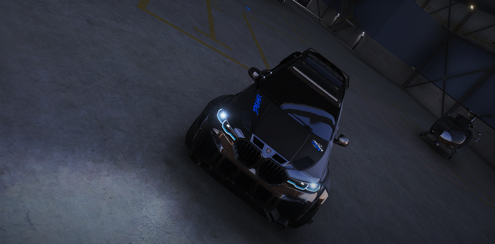 4X4X7 Streamer car