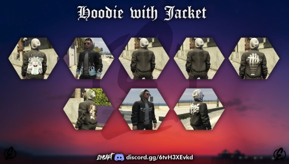 Hoodie With Jacket ( MALE )