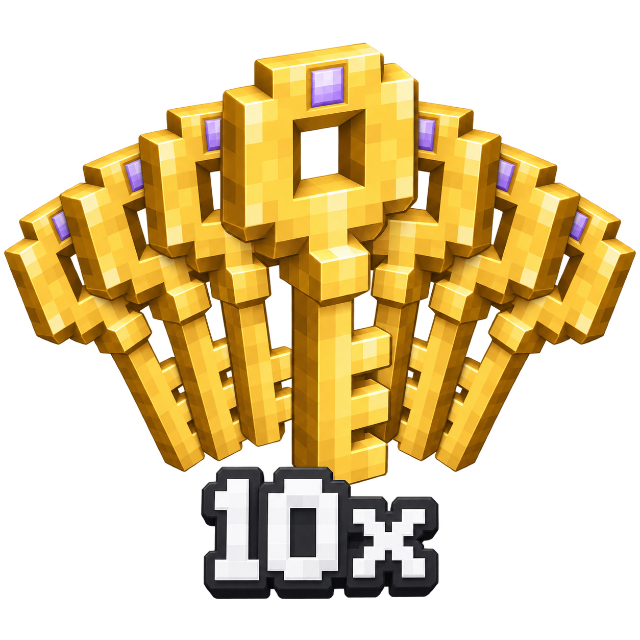10x Cosmetic Key