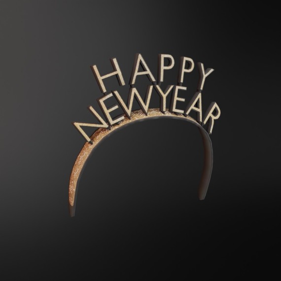 021. NEW YEAR'S HEADBAND [U]