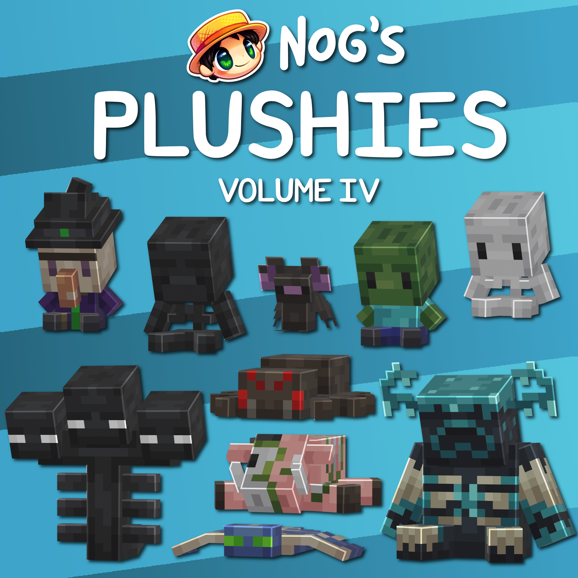Random Mobs Vol. 4 Plushie Bundle
