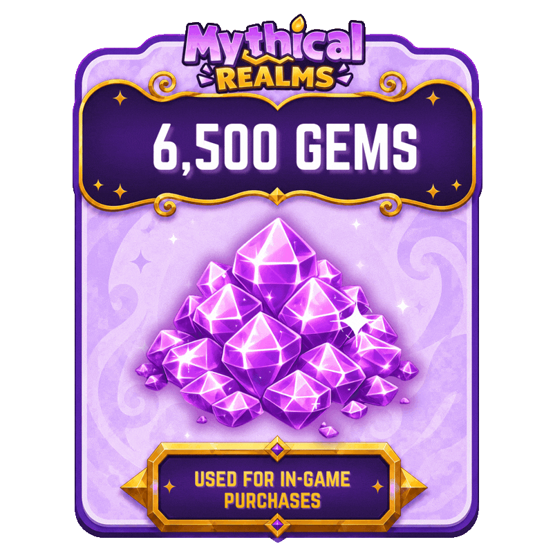 6,500 Gems
