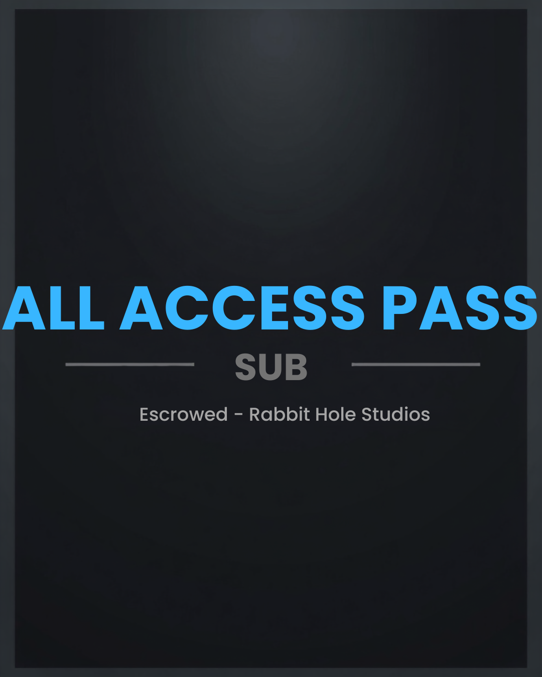 All-Access Pass