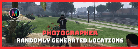 Photographer Randomly Generated Locations & Photos NPC's