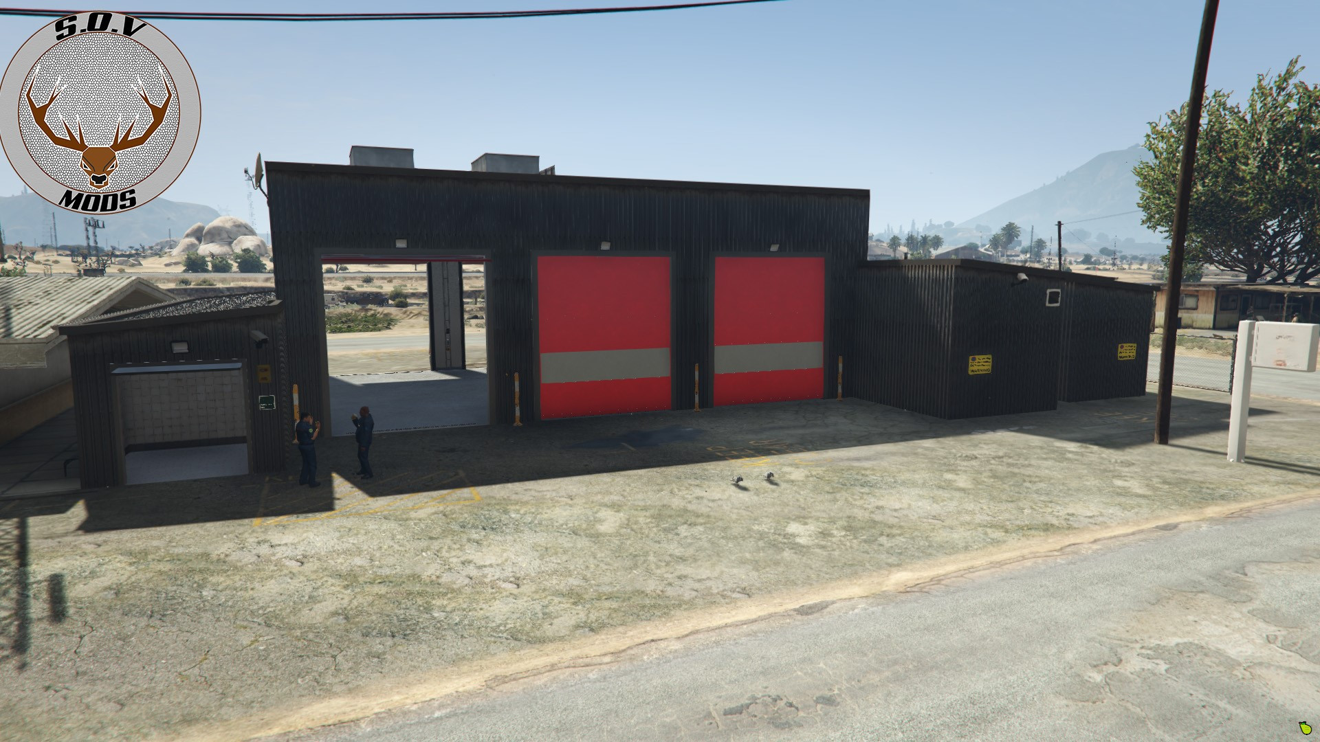 Sandy Shores Fire Station 01