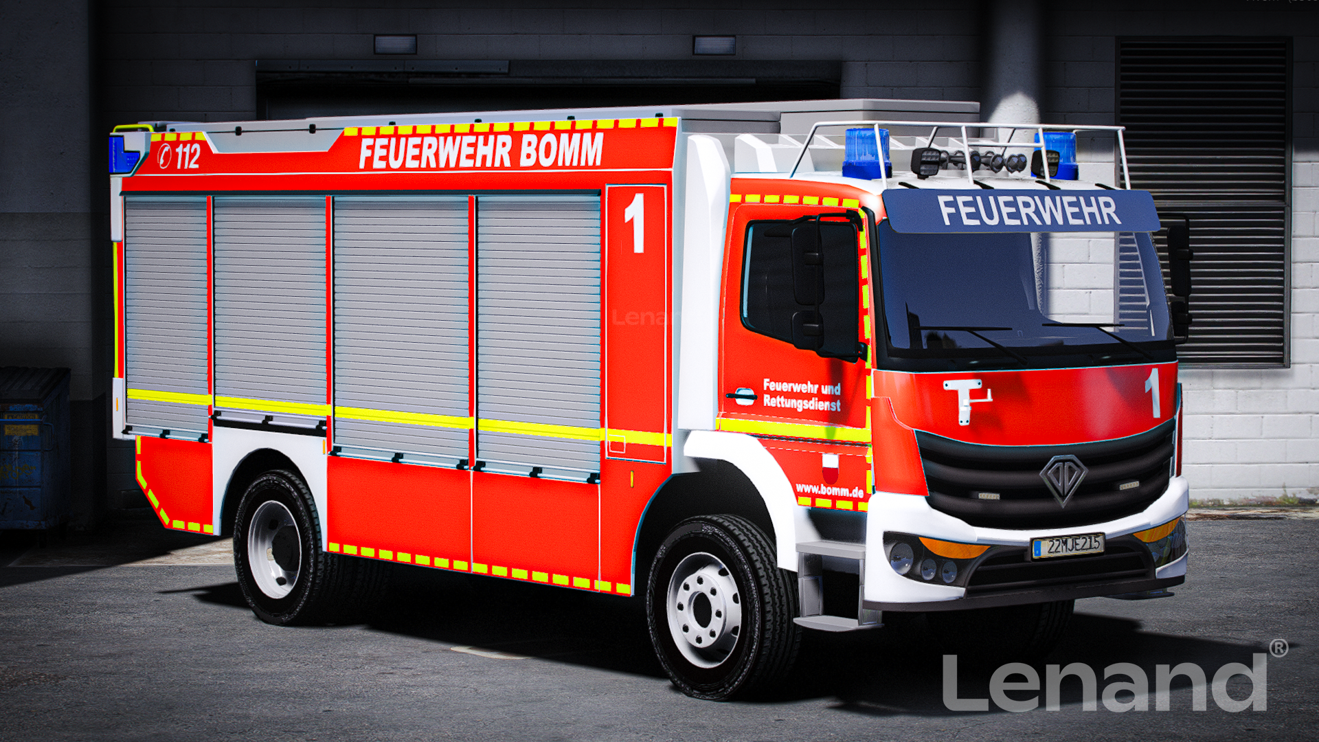 EGO Fire Rescue Rentner BOMM RW - NON-ELS