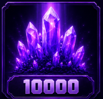 10,000 קריסטלים