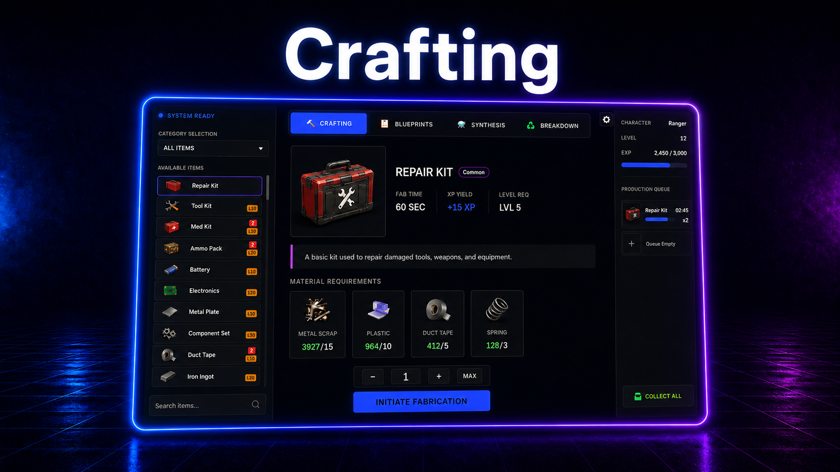 Crafting