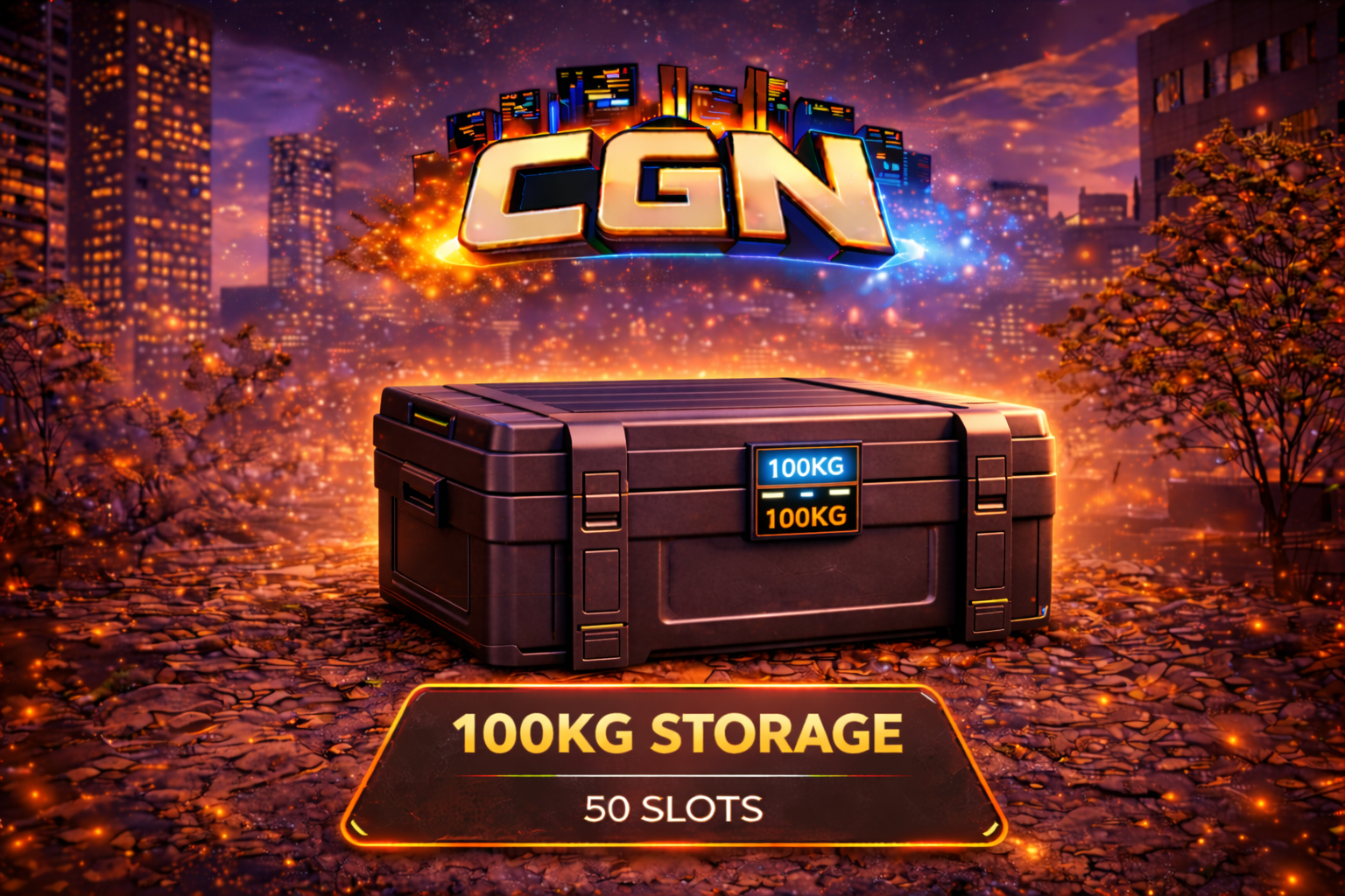 100kg Storage Container