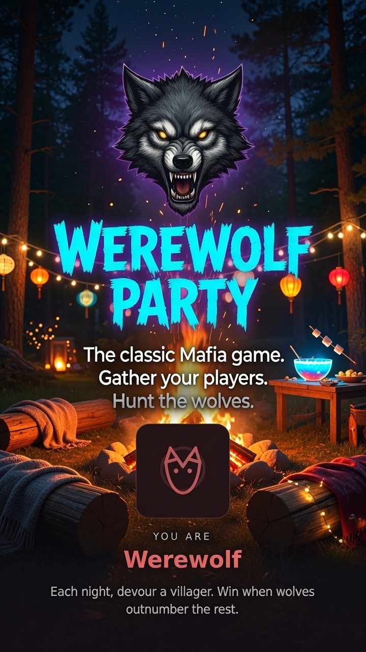 [SCRIPT] Werewolf Party — Party Game | Standalone & Multi-language
