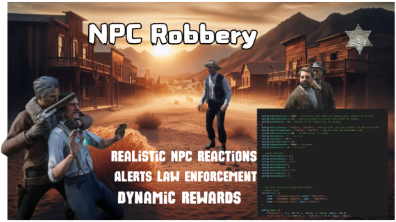 NPC Robbery  for RedM
