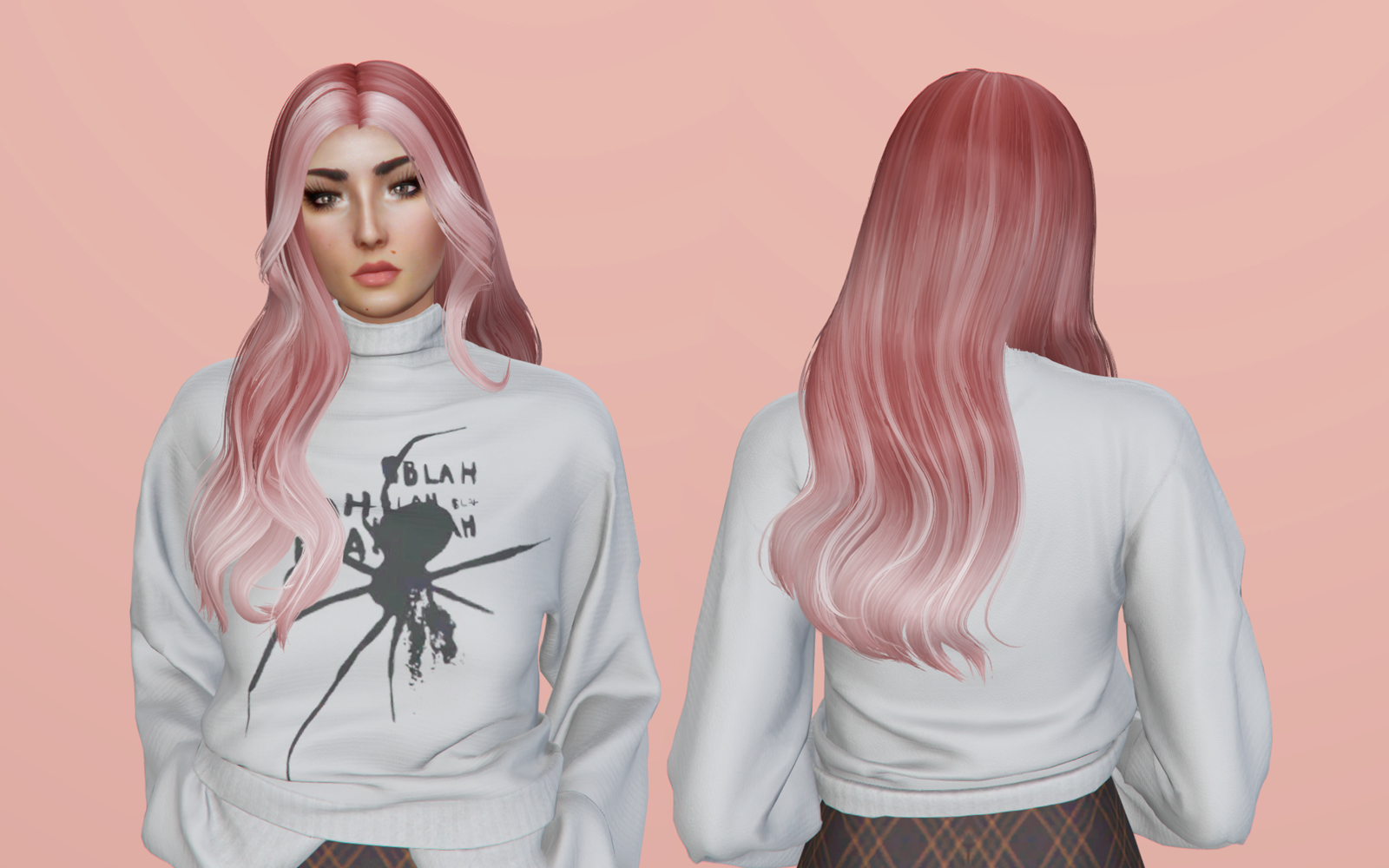 #005 Medium Wavy Hairstyle