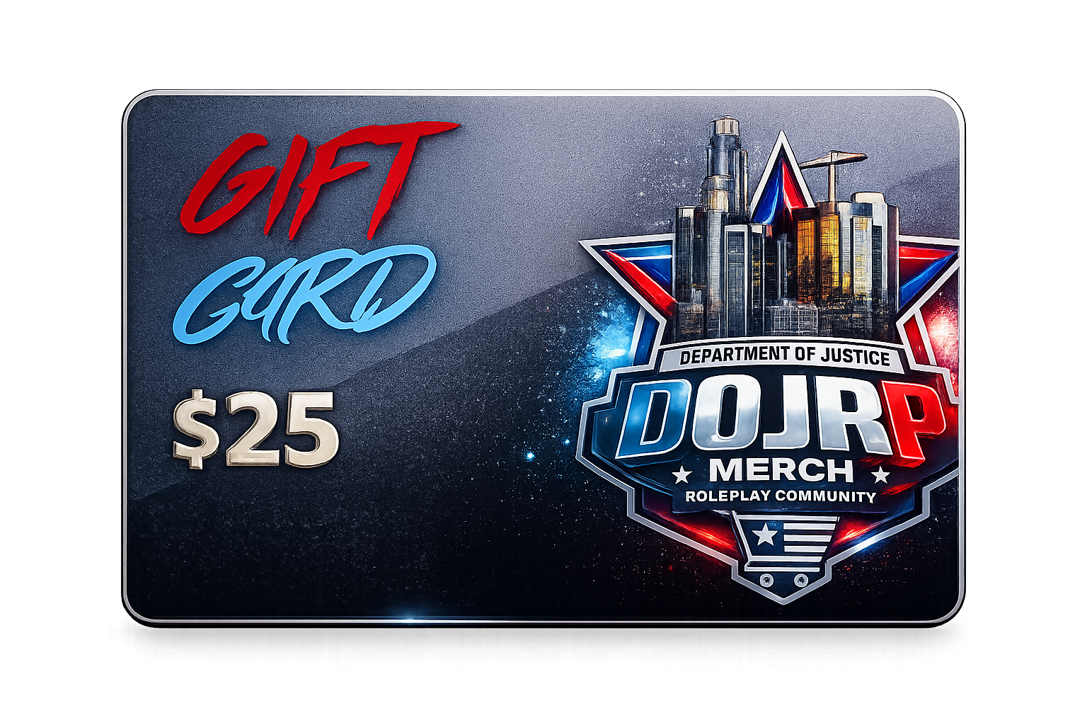 DoJRP $25 Gift Card