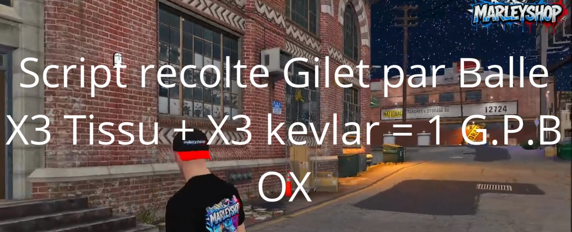 Script recolte Gilet par balle