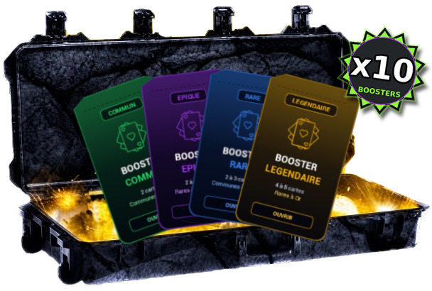 10x Caisses Booster *6
