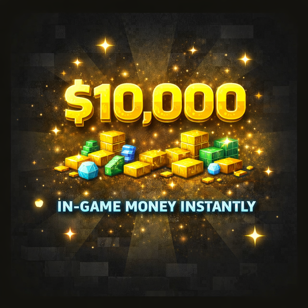 $10,000 In-Game Cash