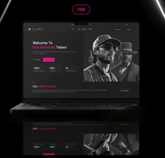Perseus Webstore I Pink
