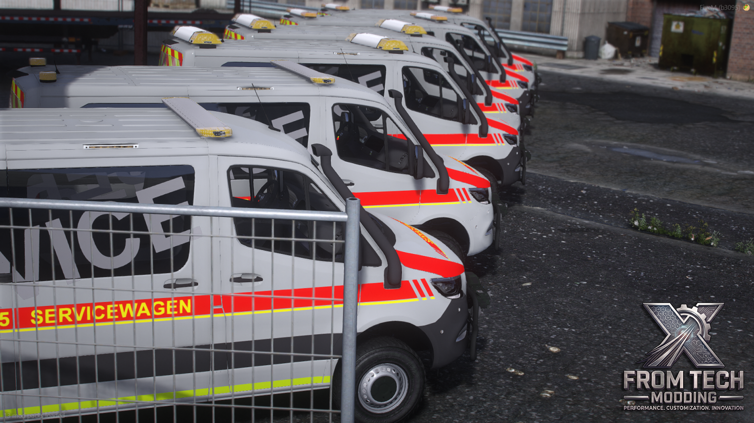 FTM Sprintey Servicefahrzeug [PACK] RTE 7/LVV B1/VV3