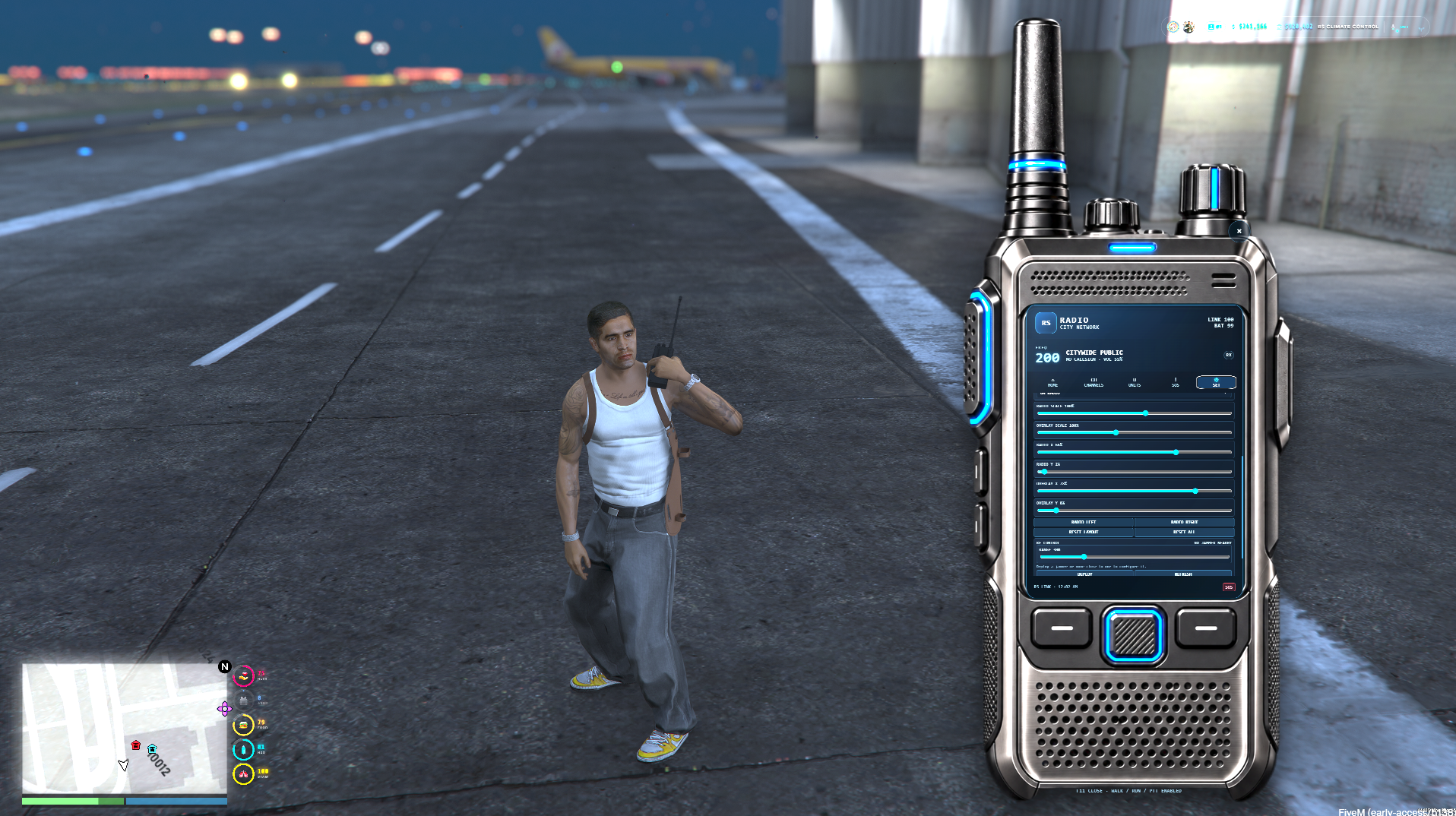 RS Radio | Modern Walkie Talkie Radio System, Community, Gangs, Emergency, Jobs qbcore qbox esx