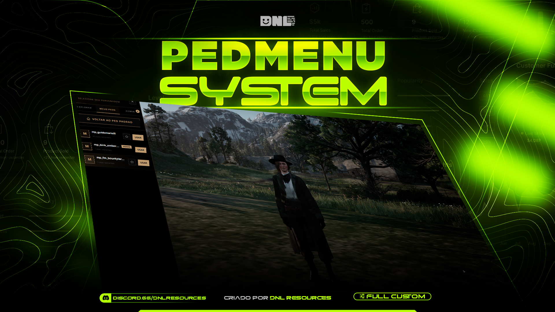 DnL - Pedmenu
