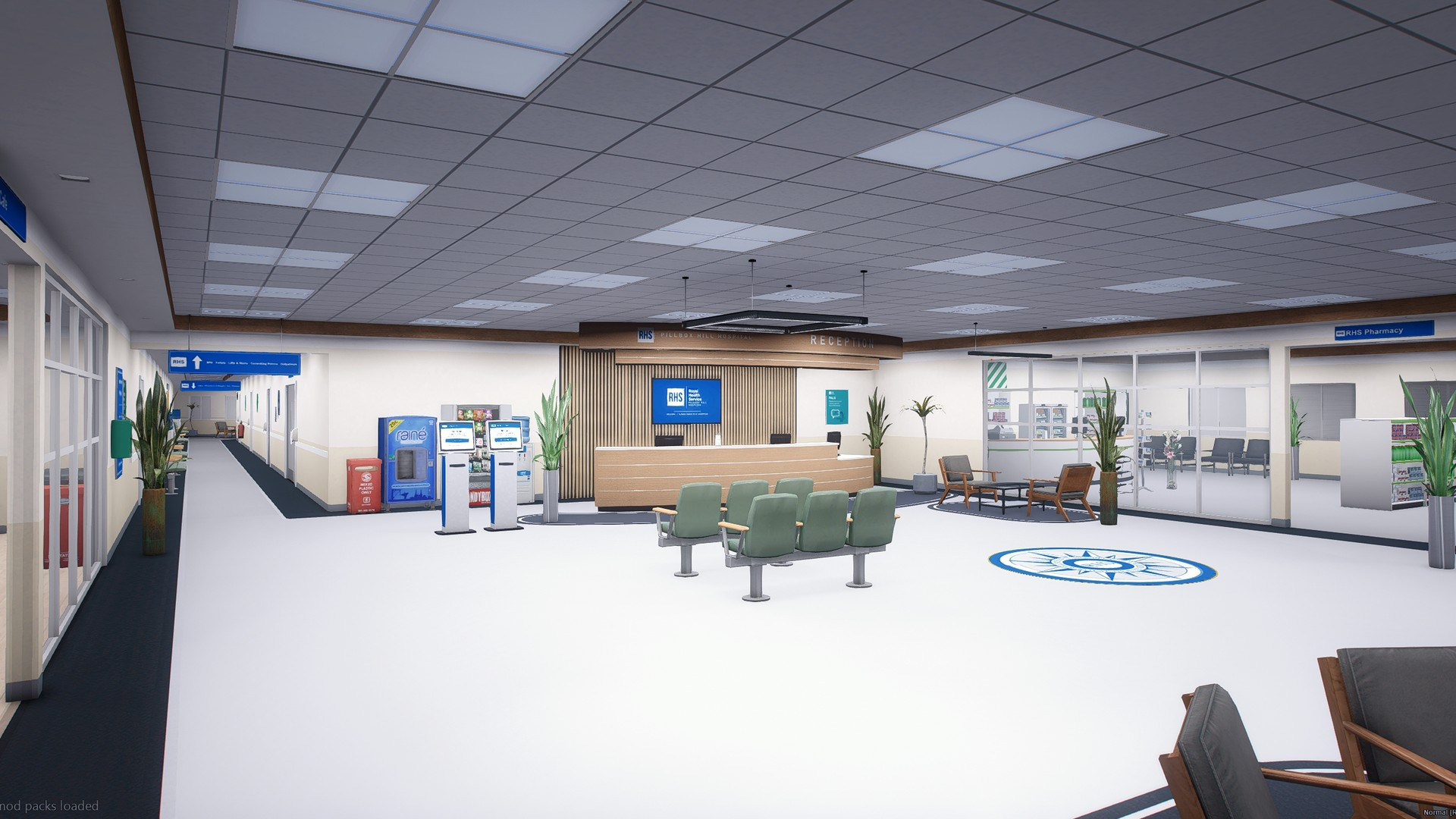 NO BS RHS Pillbox Hill Hospital | UK Hospital MLO with A&E, MRI & Theatres — image 3