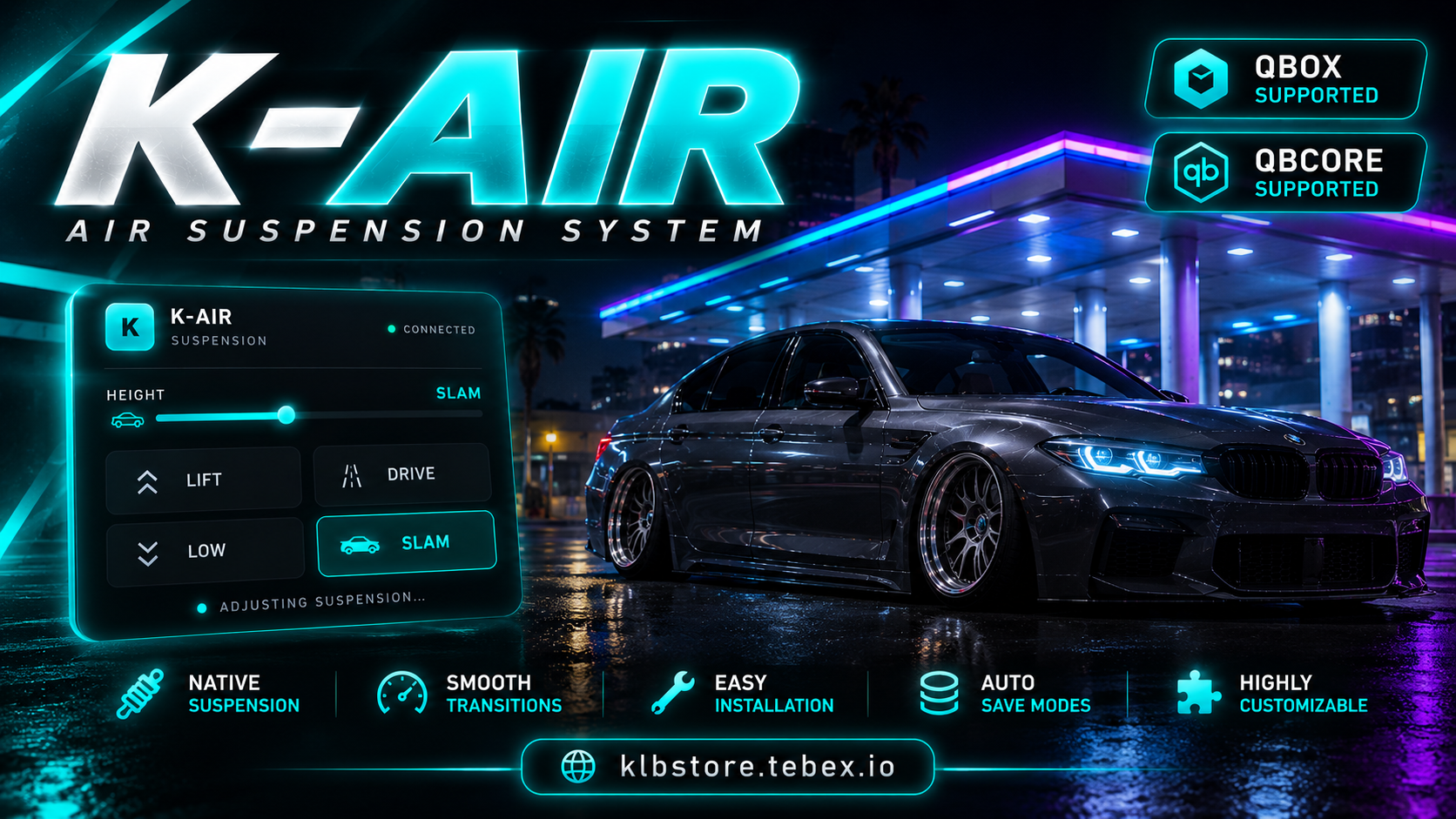 K-AIR Air Suspension System