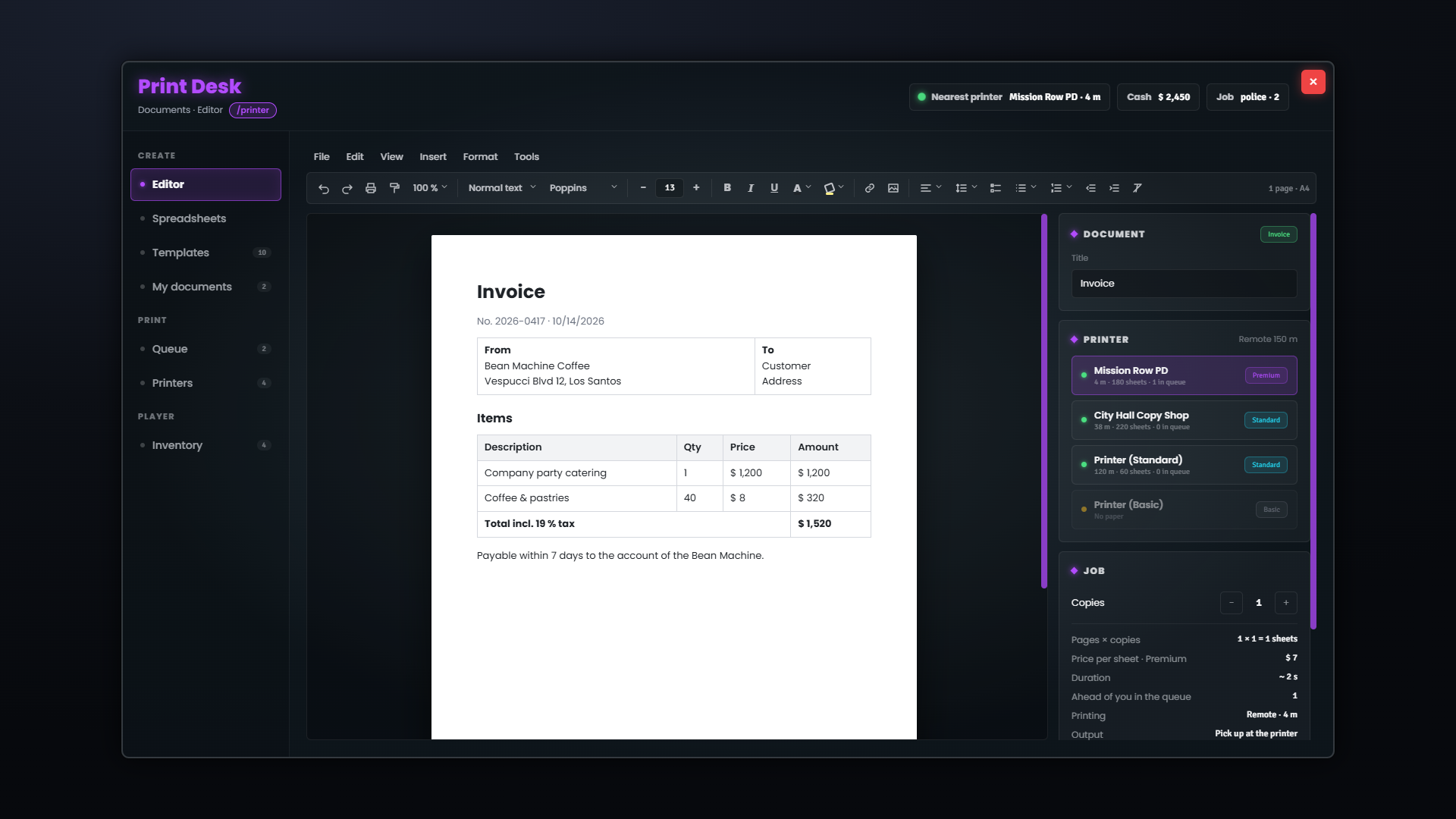 JMX_Printer-Creator
