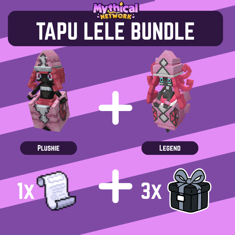 Tapu Lele Plushie Bundle