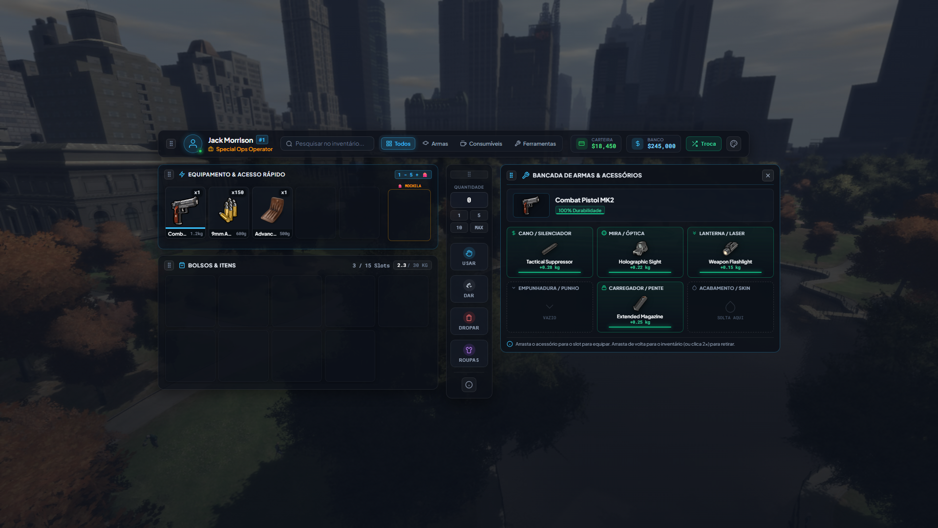 Ox Inventory Redesign