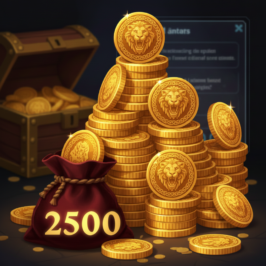 2,500 Coins