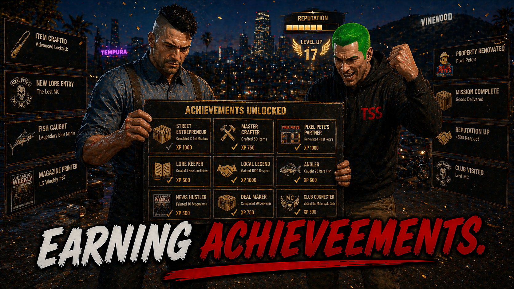 🏆Achievements System