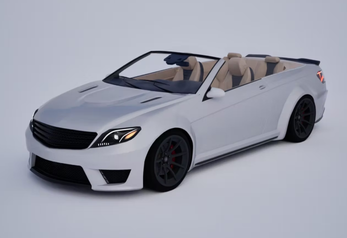 Schwarzer Cabrio Lore-Friendly