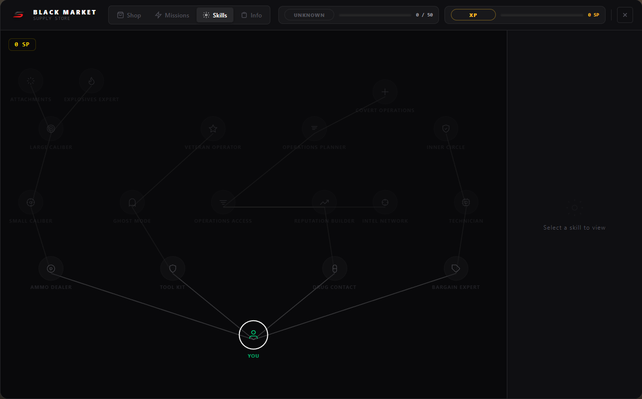 ESX | QBcore Black Market