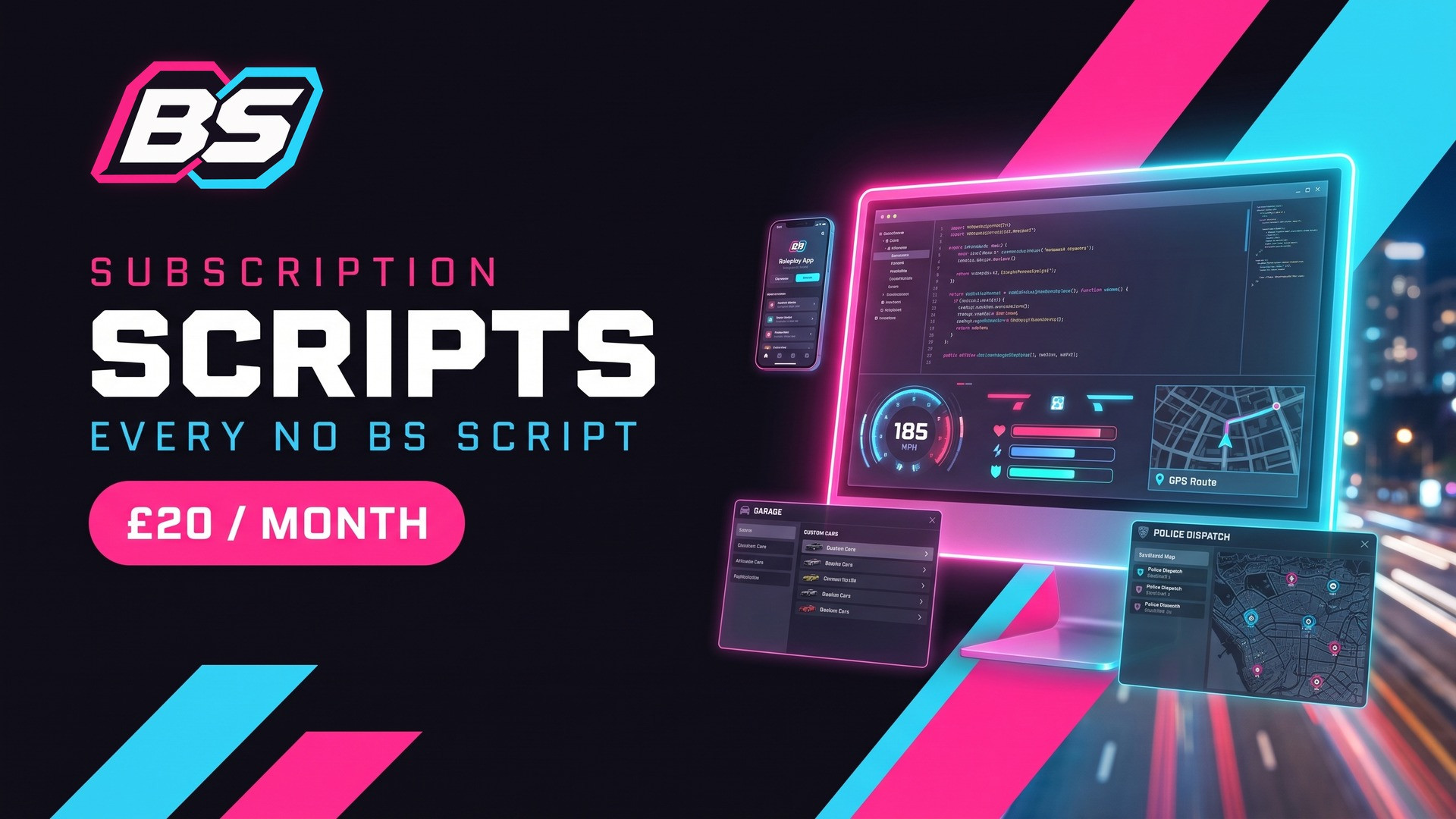 NO BS Scripts Subscription | Every NO BS Script, Monthly
