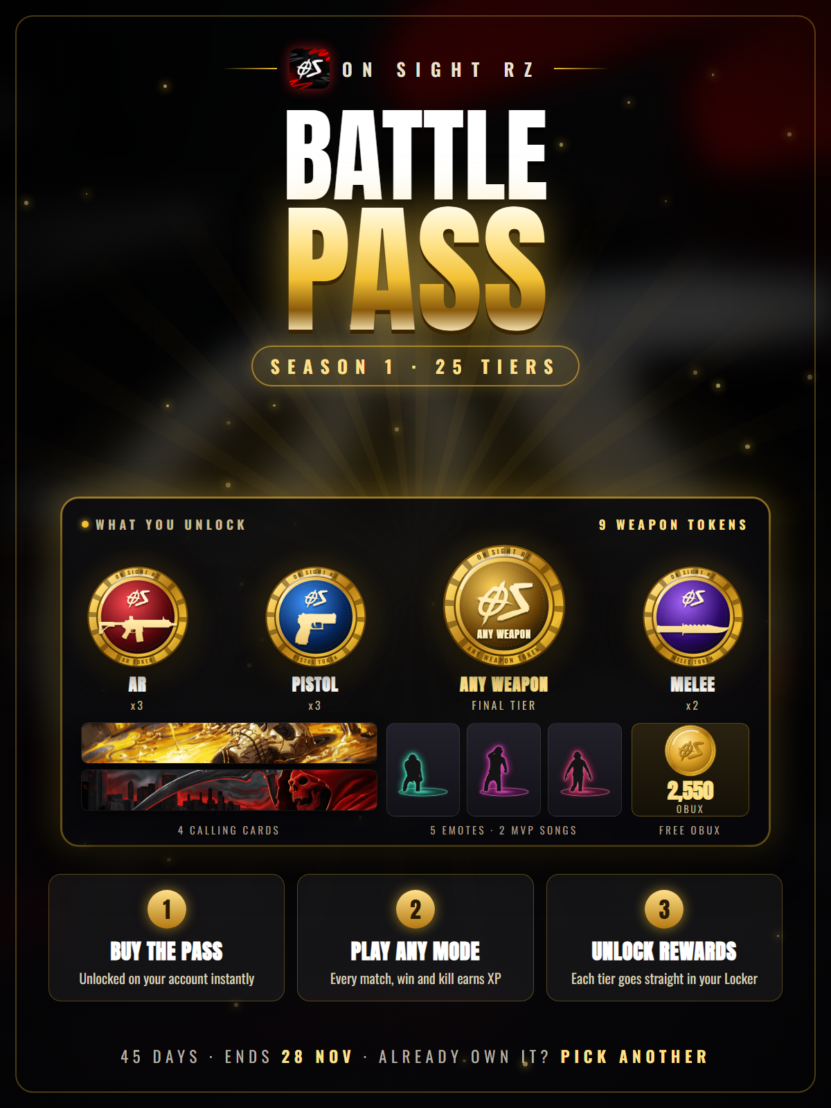 Battle Pass Season 1