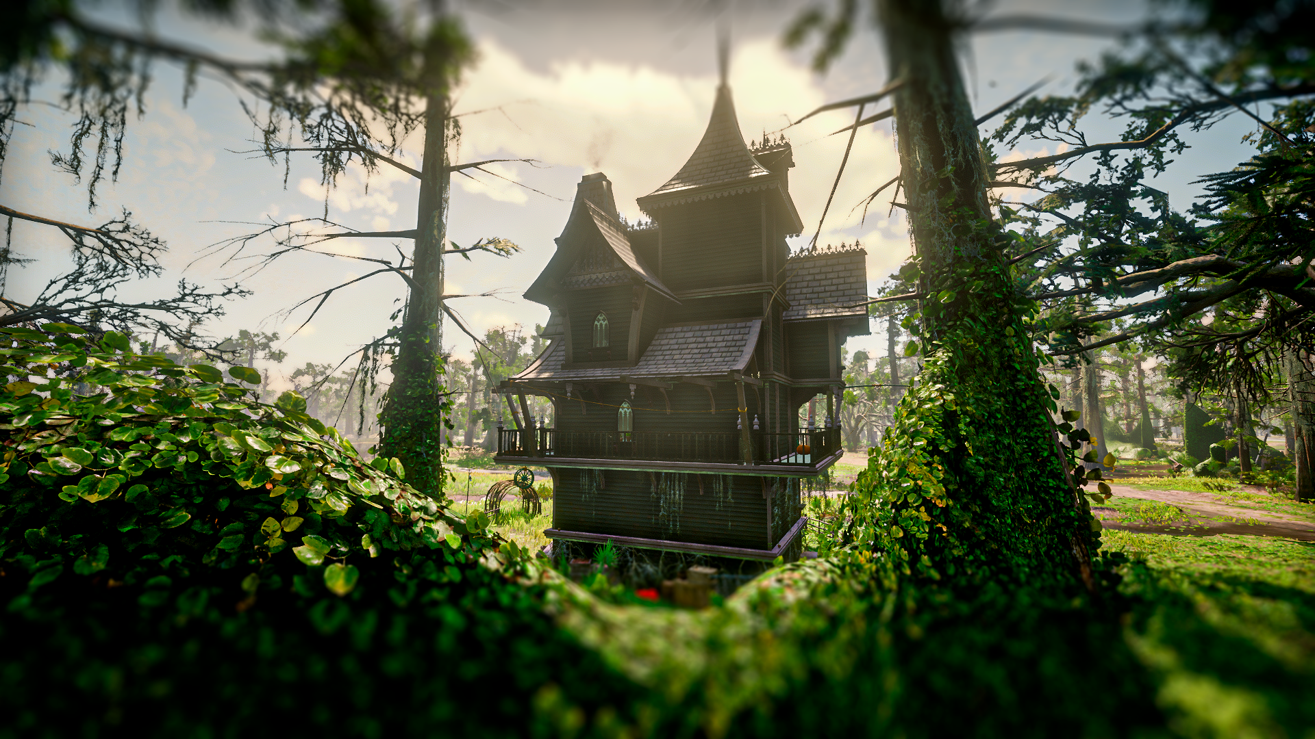 "Swamp" Witch house