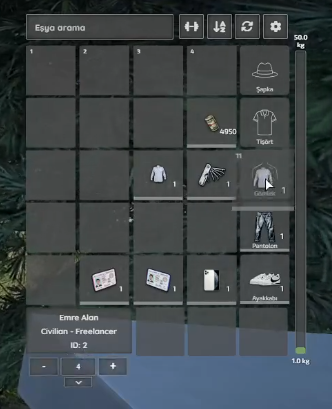 Inventory & Clothing | Hollyborn Temel Paketi QB