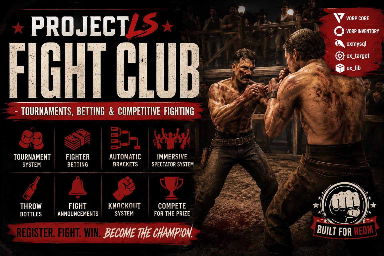 ProjectLS Fight Club – Tournaments, Betting & Competitive Fighting