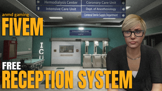 FiveM - Job Reception System [FREE ESX/QBCORE/STANDALONE]