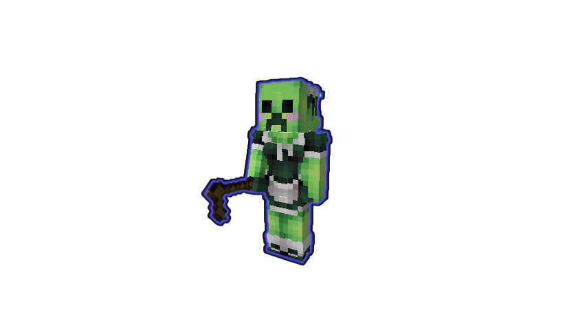 Blue Outline Effect