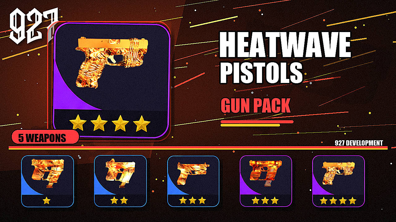927 HeatWave Pistols